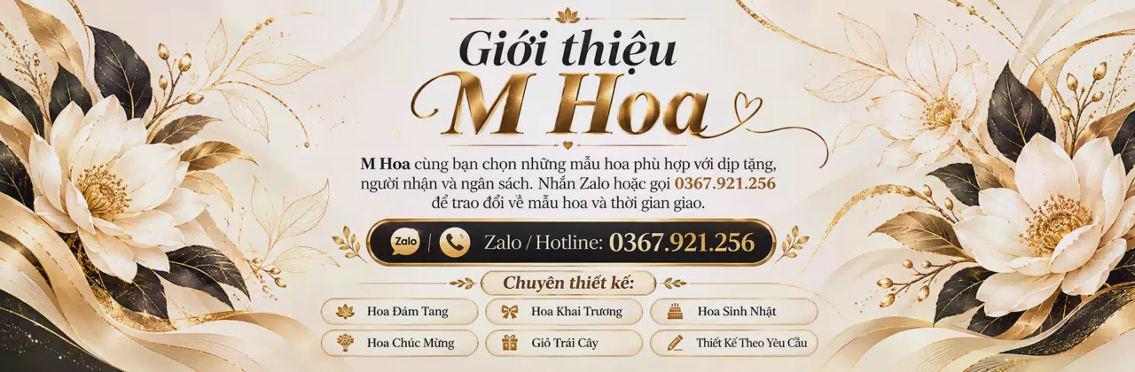 Ảnh bìa Shop hoa tươi Hà Tĩnh - Chọn sắc hoa cho người thương